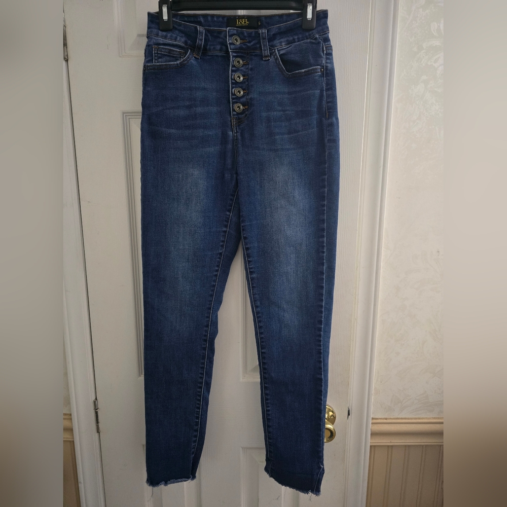 L&B Skinny Dark Blue Jeans